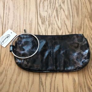NWT! Cheetah print wristlet